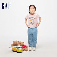 Gap 盖璞 儿童纯棉印花短袖T恤