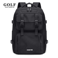 GOLF 高尔夫 双肩包运动背包防泼水通勤背包 款式6-黑色（买一赠单肩包同价位）
