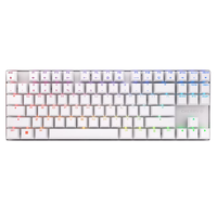 CHERRY 樱桃 MX8.2TKL 87键 三模机械键盘 白色 红轴 RGB