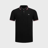 EMPORIO ARMANI 2024年春夏新品 阿玛尼男式简约时尚通勤百搭休闲Polo衫