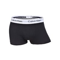 卡尔文·克莱恩 Calvin Klein 卡尔文·克莱 Calvin Klein 男士平角内裤套装 U2664G-001 3条装 黑色 XL