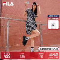 FILA 斐乐 天猫白秒杀满减：凑单406！夏季满印收腰修身显瘦连身裙