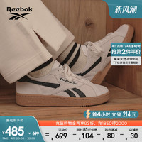 Reebok 锐步 官方男女情侣款CLUB C GROUNDS复古德训鞋运动休闲板鞋