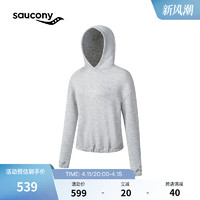 Saucony索康尼2024早春新款女子卫衣运动休闲简约舒适通勤百搭潮