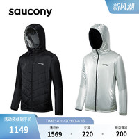 Saucony索康尼官方正品男子运动外套正反两穿保暖个性时尚潮