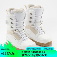 DECATHLON 迪卡侬 雪鞋单板雪鞋成人滑雪鞋男女情侣Enzone-OVWN女款白色36-4483382