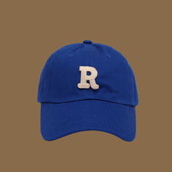 R标字母棒球帽女2023男士潮牌新款帽子