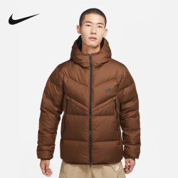 nike耐克羽绒服男子运动短款保暖连帽夹克2022冬季新款dv1132259