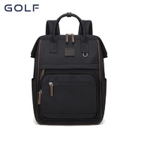 GOLF 高尔夫 双肩包大容量运动旅行背包防泼水通勤包包 款式10-优雅黑