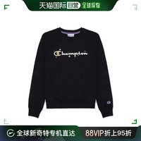 CHAMPION 冠军 香港直邮Champion冠军女士卫衣黑色星星点缀圆领GF535-586PQA