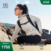 KOLON SPORT 可隆女士软壳户外登山春秋露营休闲夹克运动外套上衣