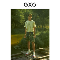 GXG男装 设计师Paola联名短袖满印花朵T恤