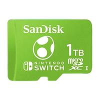 PLUS会员：SanDisk 闪迪 SDSQXAO-1T00-ZNCZN TF存储卡 1TB （U3、4K）Nintendo Switch任天堂授权