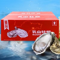 秒杀！乳山生蚝 2XL 鲜活牡蛎 5.5斤装（带官方溯源防伪标识、死蚝包赔）