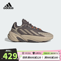 adidas 阿迪达斯 童鞋冬春季OZELIA J儿童复古老爹鞋男大童运动鞋IE2801