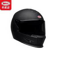 BELL 复古头盔Eliminator消除者大头围碳纤维骑行摩旅透气摩托机车全盔 哑黑色 2XL