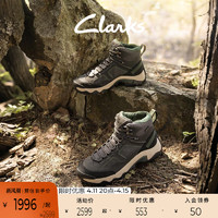 Clarks 其乐 城市户外系列男鞋舒适透气撞色全地形鞋高帮户外靴