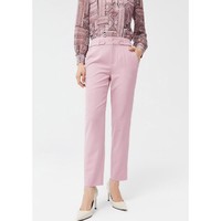 Juzui 玖姿 时尚商场同款春季粉色直筒时尚女式休闲裤