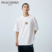太平鸟女装 男式刺绣T恤 BWCND310181