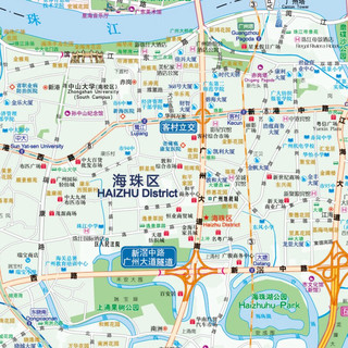 2024年 广东省交通旅游图（广东省地图）出行规划 景点分布 旅游向导 地市规划 自驾 自助