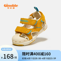 Ginoble 基诺浦 学步鞋 夏款1-5岁儿童凉鞋160mm_内长17/脚长15.6-16.5cm