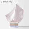 Clarkarida（1条装）高腰收腹内裤女士棉质舒适三角裤女生无痕提臀抑菌短裤 亮肤（1条装） 2XL 130-150斤