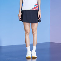川崎（KAWASAKI）羽毛球服 运动短裙女防走光半身裙 SK-K2781 黑色 XL