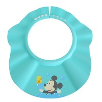Disney 迪士尼 婴幼儿洗头帽浴帽防水护耳儿童洗发帽宝宝洗澡帽 米奇泡泡绿