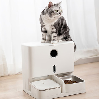 Lenovo 联想 小新宠物智能一体机自动喂食器饮水机猫咪狗碗定时定量宠物投食器