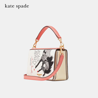 Kate Spade 凯特·丝蓓Spade女士斜挎包拼色黑骏马手提包K9005 960