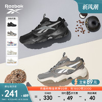 Reebok 锐步 夏男女FLUFFIPUFF黑武士贝果鞋运动休闲舒适老爹鞋