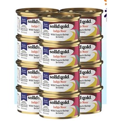 solid gold 素力高 海洋系列 虾肉金枪鱼猫罐头  85g*12罐（整）