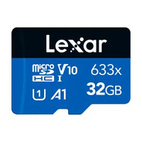 Lexar 雷克沙 633x Micro-SD存储卡 32GB (UHS-I、V30、U3、A1)