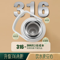 闪闪优品 便携泡茶 保温杯 800ml