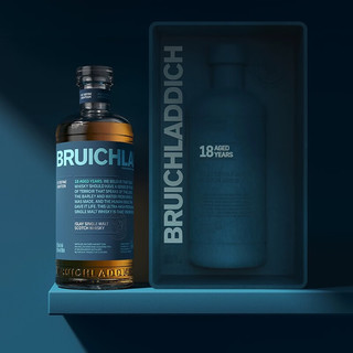 布赫拉迪（Bruichladdich）洋酒 单一麦芽苏格兰威士忌18年 700ml