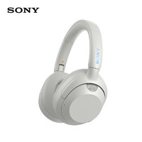 SONY 索尼 ULT WEAR 重低音头戴式降噪蓝牙耳机 米白