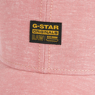 G-STAR RAW2024Originals鸭舌帽休闲运动棒球帽D03219 粉色奶白