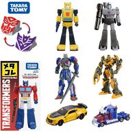 TAKARA TOMY 多美 TOMY多美卡变形金刚G1擎天柱合金人偶公仔手办小模型大黄蜂威震天