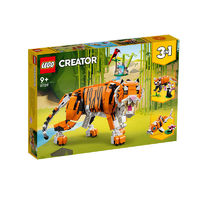 百亿补贴：LEGO 乐高 Creator3合1创意百变系列 31129 威武的老虎