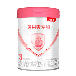 BEINGMATE 贝因美 爱加 幼儿奶粉 3段 350g