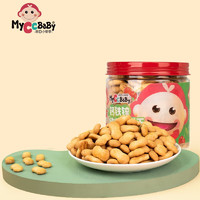 PLUS会员：MyCcBaBy 我D小蔡蔡 钙铁锌啵啵豆饼干 115g