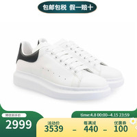 ALEXANDER MCQUEEN 亚历山大麦昆（Alexander McQueen） 小白鞋男士休闲运动鞋板鞋系带增高鞋 9061-黑尾 42