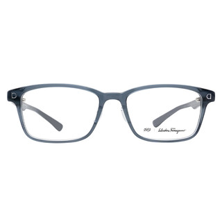 FOUR NINES999.9菲拉格慕联名眼镜框板材+钛方框近视眼镜架SF9002 466 54mm 466透明蓝