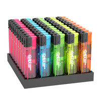 奇蚁(MAGIC ANT)一次性打火机50支M4加厚家用普通塑料个性可印字 M4款 50支