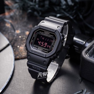 CASIO 卡西欧 G-SHOCK头文字D小方块运动男表 烟熏款DW-5600MS-1