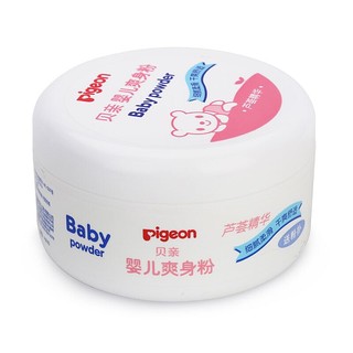 Pigeon 贝亲 芦荟精华系列 婴儿爽身粉 140g