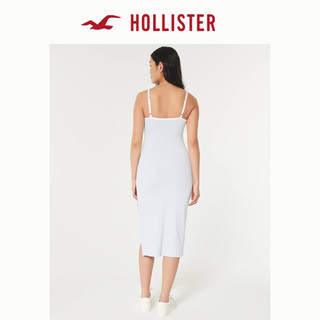 HOLLISTER24年春夏辣妹针织修身中长款吊带连衣裙女 358535-1 浅蓝色 L (165/100A)