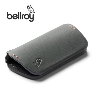 Bellroy澳洲Key Cover第三代极简灵巧钥匙扣商务钥匙包牛皮保护套 墨灰绿