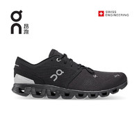 On 昂跑 Cloud X 3 全新一代综合体能训练男款运动鞋跑步鞋 Black 黑 42.5