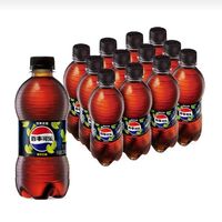 pepsi 百事 可乐 无糖 Pepsi 碳酸饮料 青柠味 汽水可乐 300ml*12瓶 整箱装